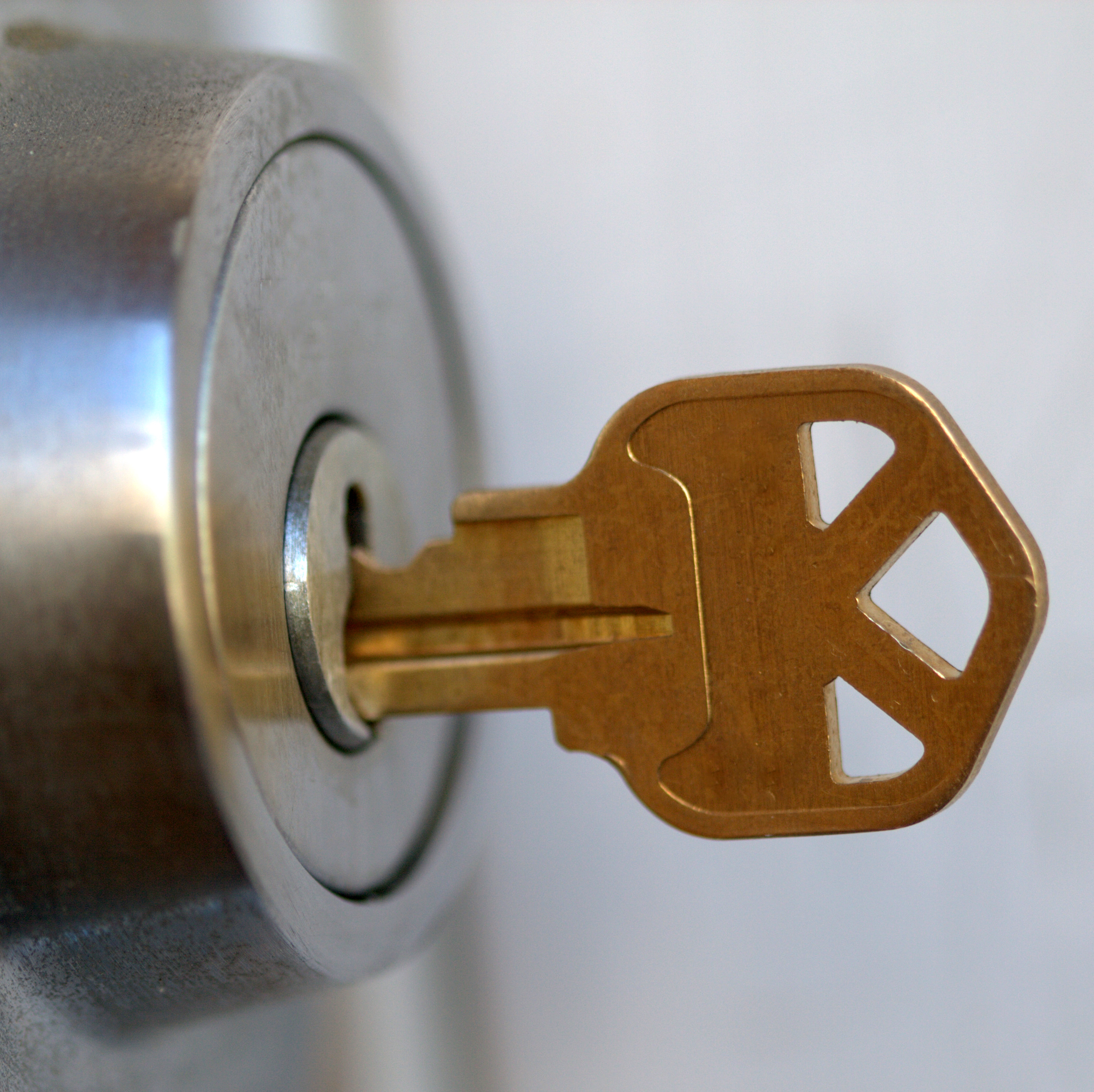 Key In Door Lock